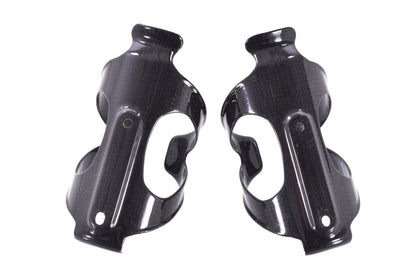 USED Arundel Dave-O Carbon Water Bottle Cage Set (2) Red Decal