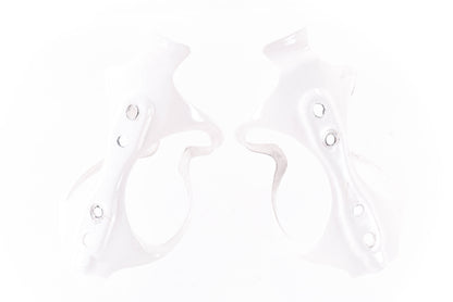 USED Arundel Mandible Carbon Water Bottle Cages (Pair) White