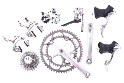 USED Shimano Dura-Ace 7700 2x9 speed Road Groupset 172.5mm 53/39T Crank