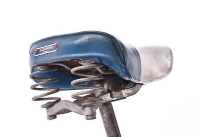 USED Vintage Schwinn Chicago Deluxe Breeze Women's 3 speed Steel Cruiser Blue Sturmey Archer