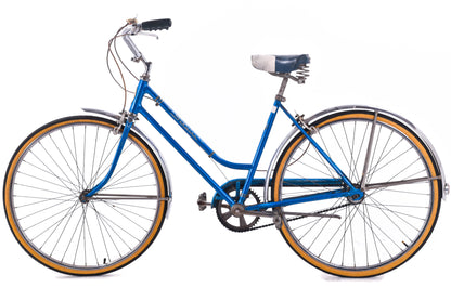 USED Vintage Schwinn Chicago Deluxe Breeze Women's 3 speed Steel Cruiser Blue Sturmey Archer