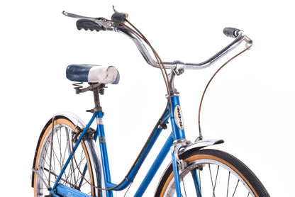USED Vintage Schwinn Chicago Deluxe Breeze Women's 3 speed Steel Cruiser Blue Sturmey Archer