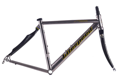 USED Litespeed Siena Medium Titanium/Carbon Stays Road Bike Frame