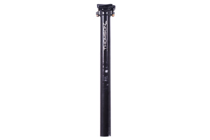 USED Thomson Elite 31.6x365mm Zero Offset Seatpost w/ 31.8x90mm Stem Black