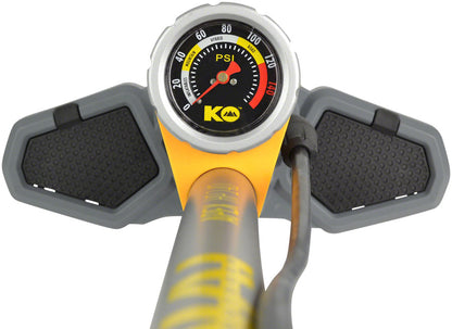 NEW Kenai Outdoor Apex HP Floor Pump - 140 Psi, Gray - Around the Cycle