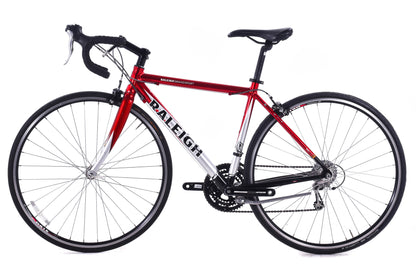 USED Raleigh Grand Sport Aluminum XXS Road Bike Shimano 3x8 Speed Red