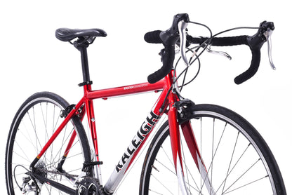 USED Raleigh Grand Sport Aluminum XXS Road Bike Shimano 3x8 Speed Red
