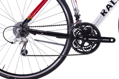 USED Raleigh Grand Sport Aluminum XXS Road Bike Shimano 3x8 Speed Red