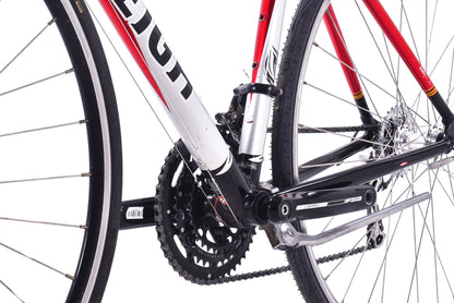 USED Raleigh Grand Sport Aluminum XXS Road Bike Shimano 3x8 Speed Red