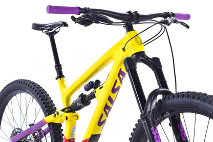 DEMO Salsa Cassidy Carbon GX Eagle Bike - 29", Carbon, Yellow/Purple, Medium, GRADE B