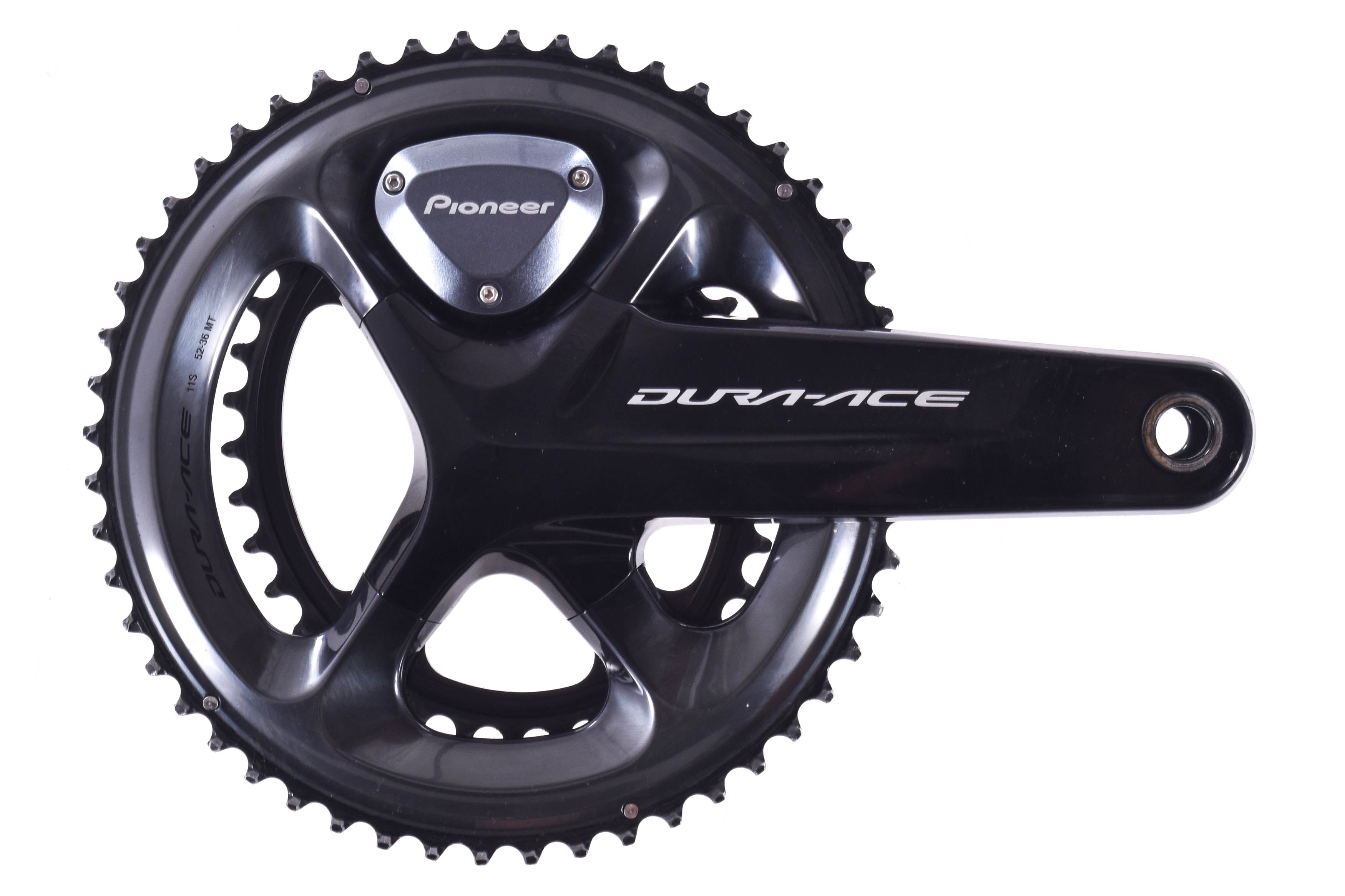 USED Shimano Dura Ace 9100 - Pioneer Power Meter Crankset 11 Spd 52/36t  172.5 FC-R9100