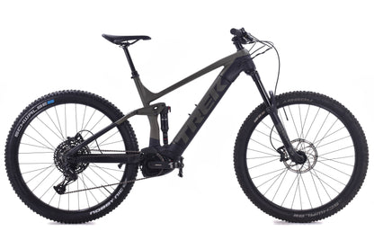 USED Trek Rail 5 Electric Mountain Bike 21.5" XL Bosch Motor SRAM Eagle 12 Speed
