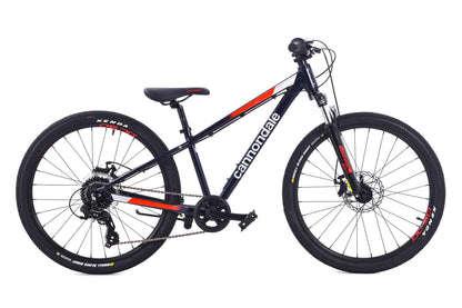 USED Cannondale Trail 24" Kids Mountain Bike Shimano 8 Speed Disc Brakes
