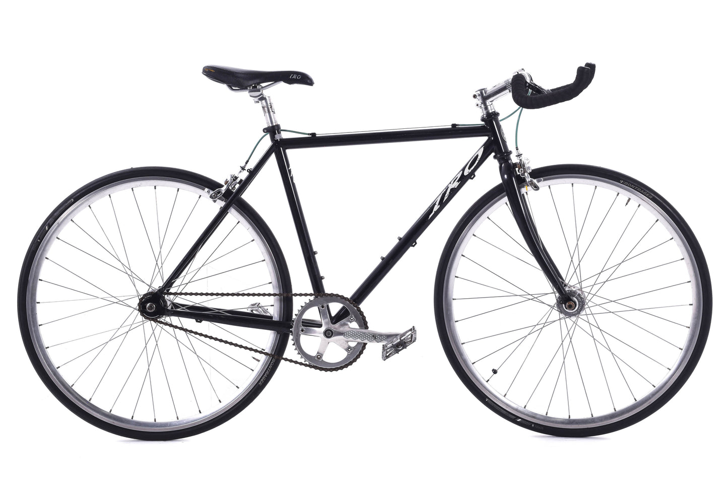 USED IRO Single Speed 54cm Bike Nitto Bullhorn Bars Black