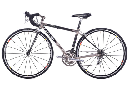 USED Seven Elium Titanium / Carbon 50cm Dura-Ace 7703 3x9 speed Road Bike