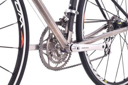 USED Seven Elium Titanium / Carbon 50cm Dura-Ace 7703 3x9 speed Road Bike