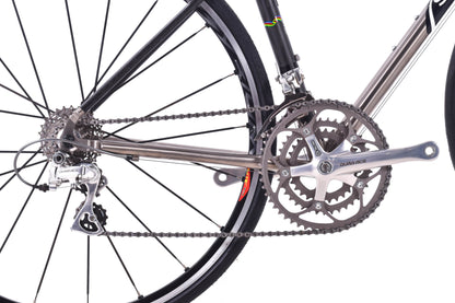 USED Seven Elium Titanium / Carbon 50cm Dura-Ace 7703 3x9 speed Road Bike