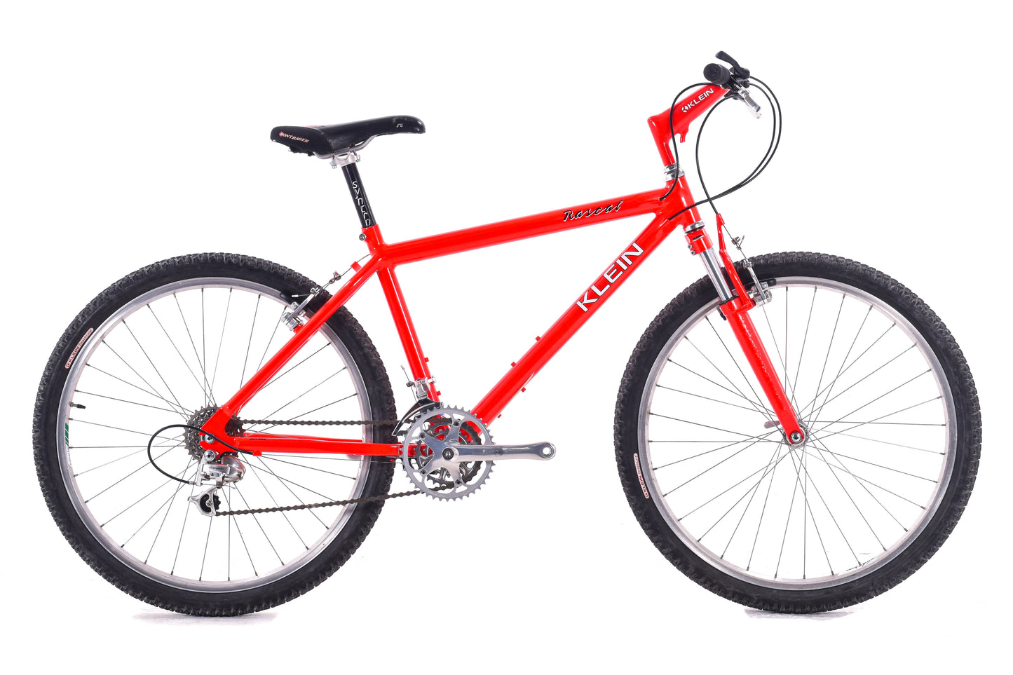 USED Vintage Klein Rascal Small Aluminum Mountain Bike Campagnolo Record OR 3x8 speed Orange- AS IS