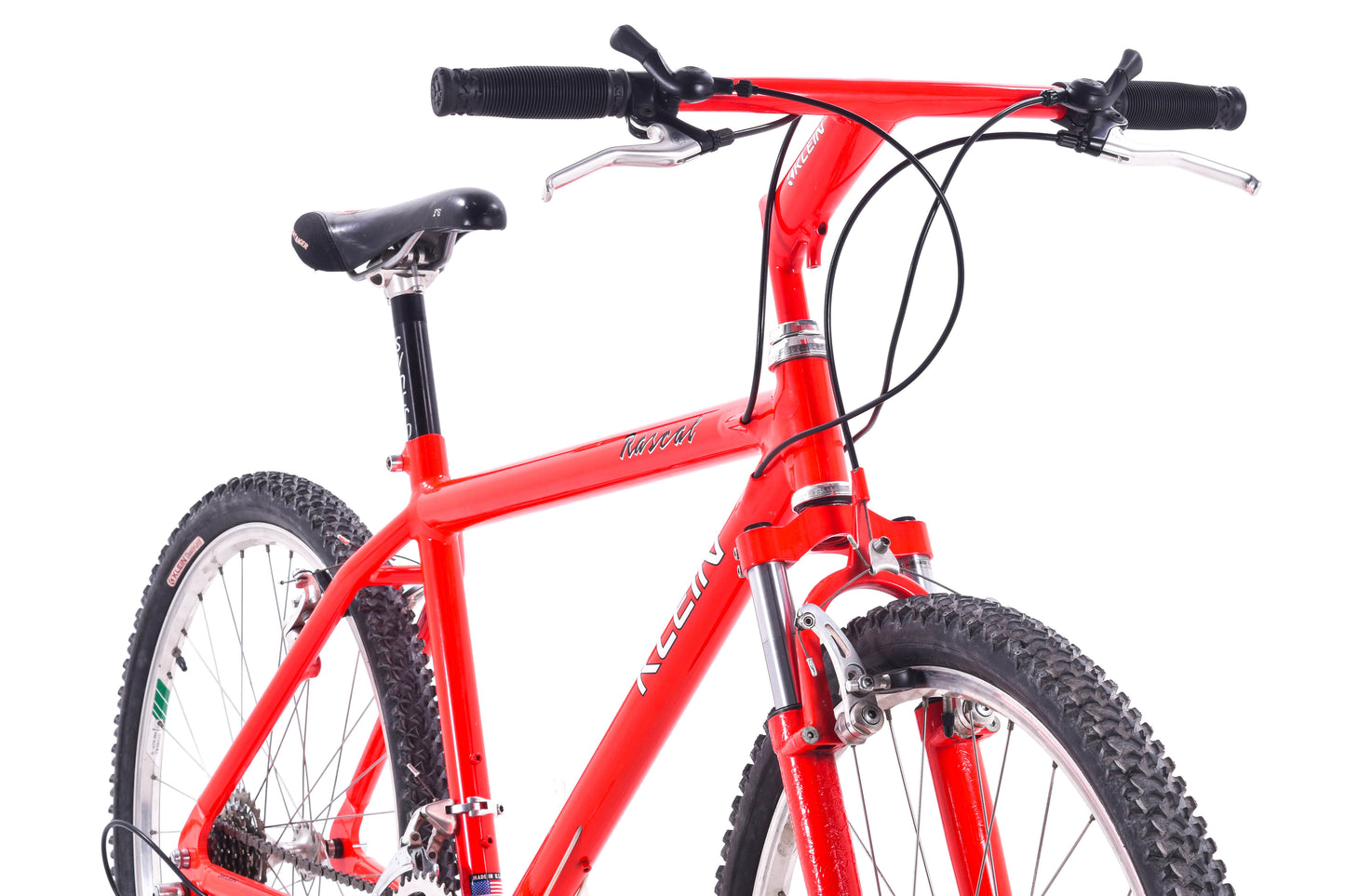 USED Vintage Klein Rascal Small Aluminum Mountain Bike Campagnolo Record OR 3x8 speed Orange- AS IS