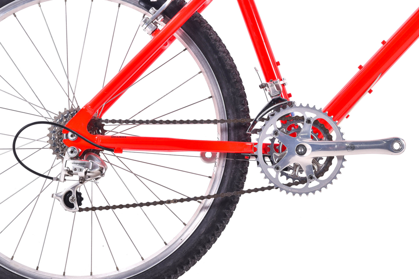 USED Vintage Klein Rascal Small Aluminum Mountain Bike Campagnolo Record OR 3x8 speed Orange- AS IS