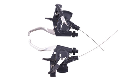 USED Shimano Deore XT ST-M739 Integrated Brake/Shift Lever w/ BR-M739 V-Brake Calipers