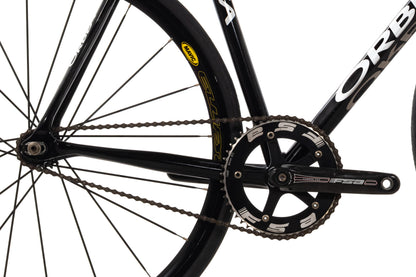 USED Orbea Pista Aluminum Track Bike 55cm Fixed Gear Mavic Wheels