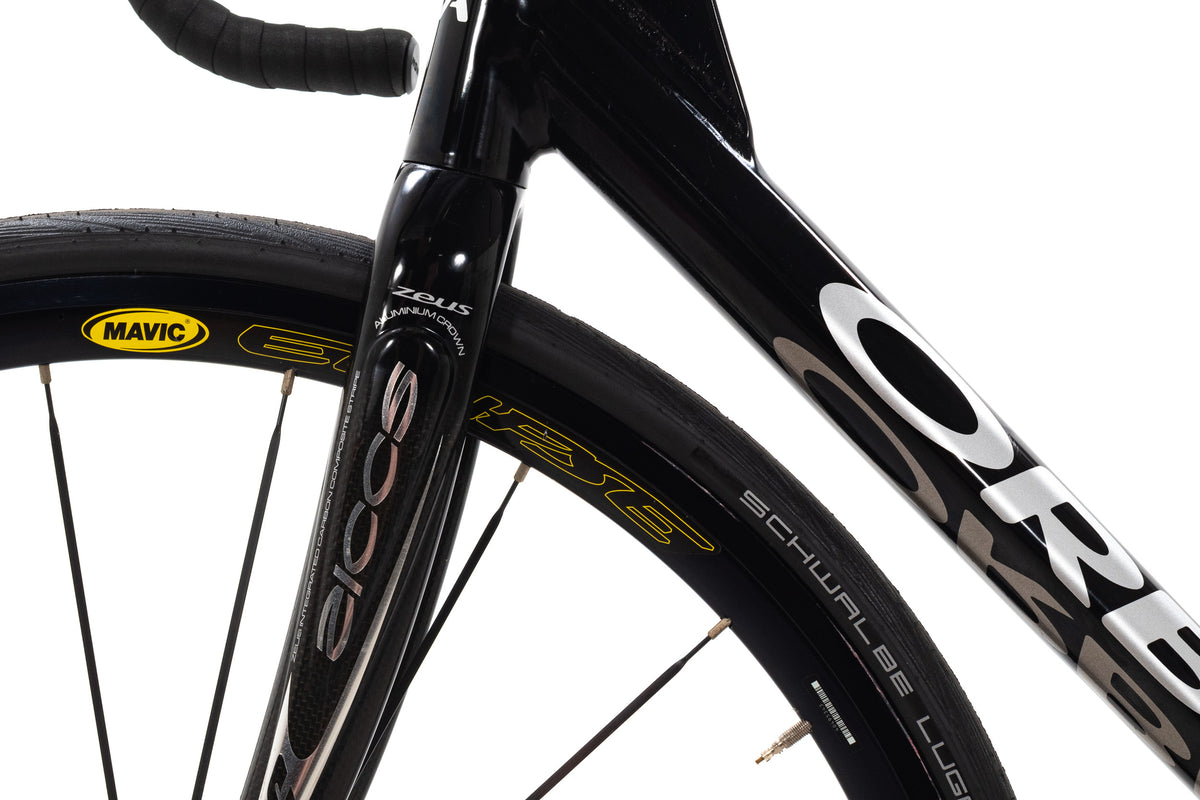 USED Orbea Pista Aluminum Track Bike 55cm Fixed Gear Mavic Wheels