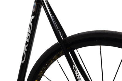 USED Orbea Pista Aluminum Track Bike 55cm Fixed Gear Mavic Wheels