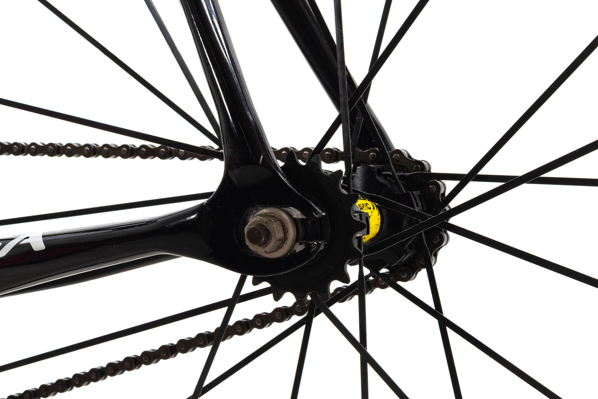 USED Orbea Pista Aluminum Track Bike 55cm Fixed Gear Mavic Wheels