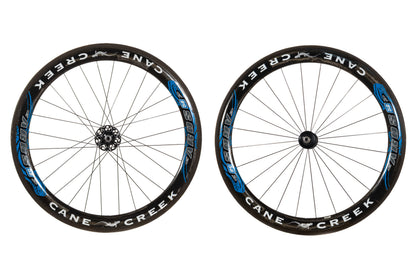 USED Cane Creek Aros 58 Carbon Tubular Track Wheelset 700c