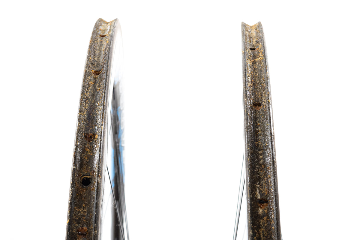 USED Cane Creek Aros 58 Carbon Tubular Track Wheelset 700c