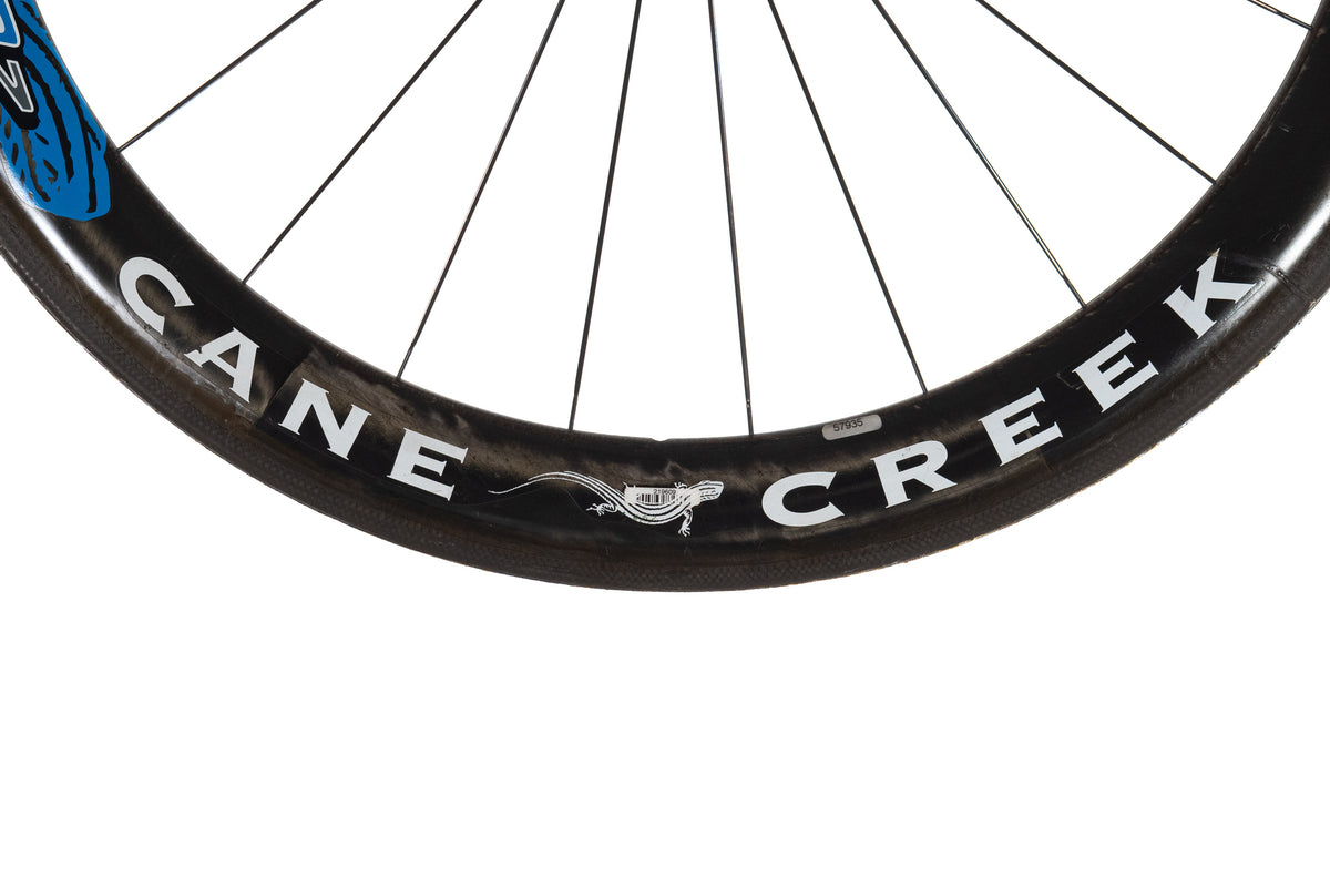 USED Cane Creek Aros 58 Carbon Tubular Track Wheelset 700c