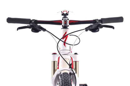 USED 2011 Specialized Stumpjumper Expert 29 XL Cross Country Carbon Hardtail Mountain Bike SRAM XO 2x10 speed White