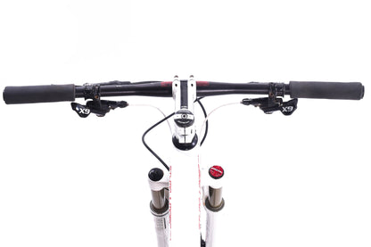 USED 2011 Specialized Stumpjumper Expert 29 XL Cross Country Carbon Hardtail Mountain Bike SRAM XO 2x10 speed White