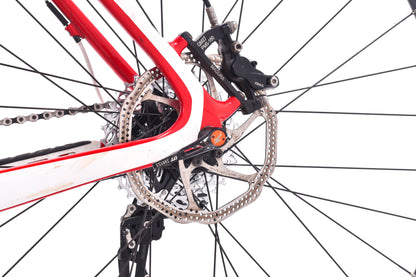USED 2011 Specialized Stumpjumper Expert 29 XL Cross Country Carbon Hardtail Mountain Bike SRAM XO 2x10 speed White