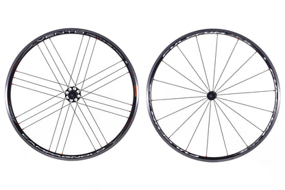 USED Fulcrum Racing 5/Campagnolo Vento Asymmetric Rim Brake Wheelset 700c Campagnolo Freehub