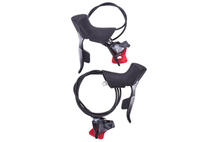 USED SRAM Force eTap AXS D1 Shifter/Brake Levers w/ Flat Mount Calipers Electronic Hydraulic