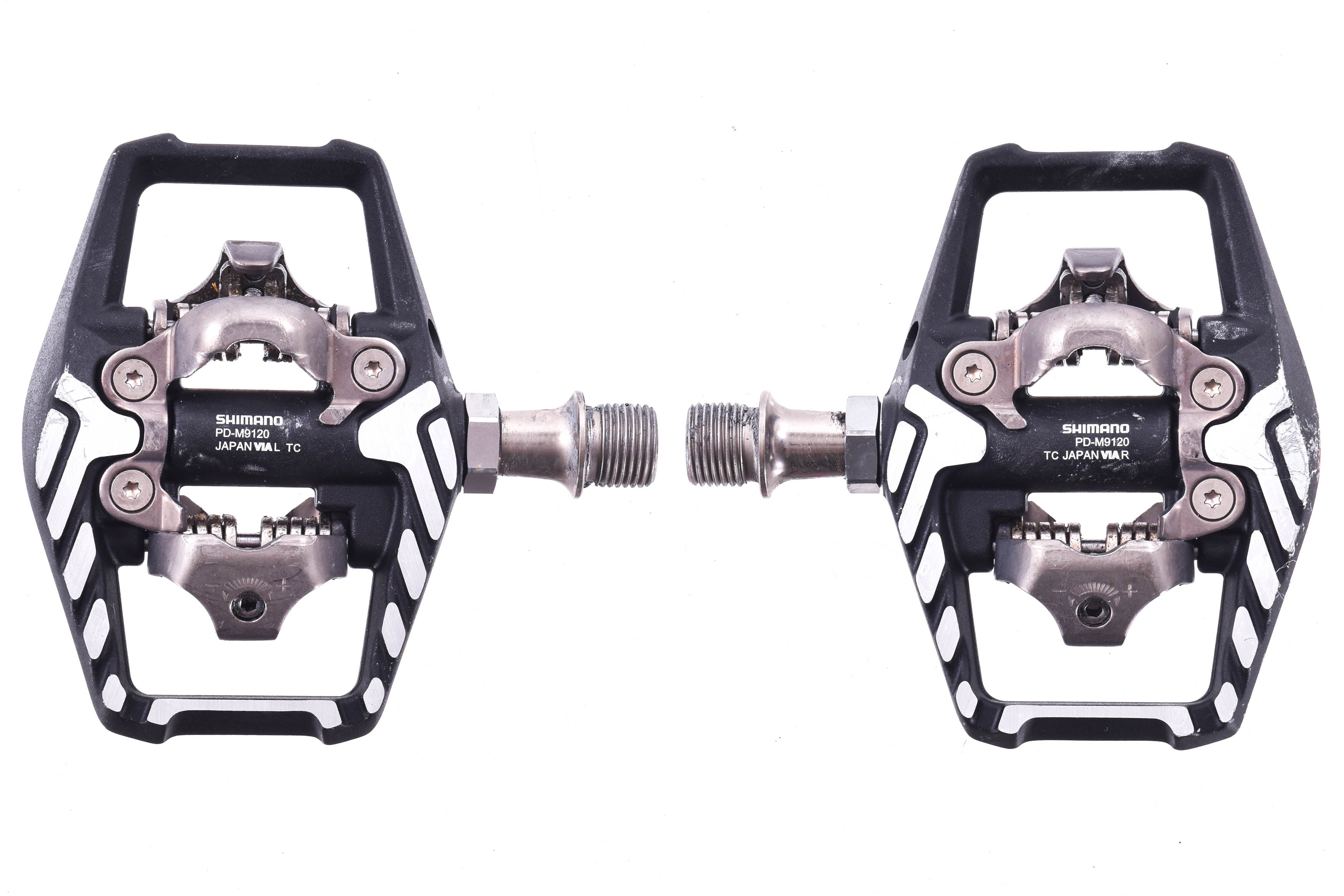USED Shimano XTR PD-M9120 SPD Pedals Mountain bike Dual
