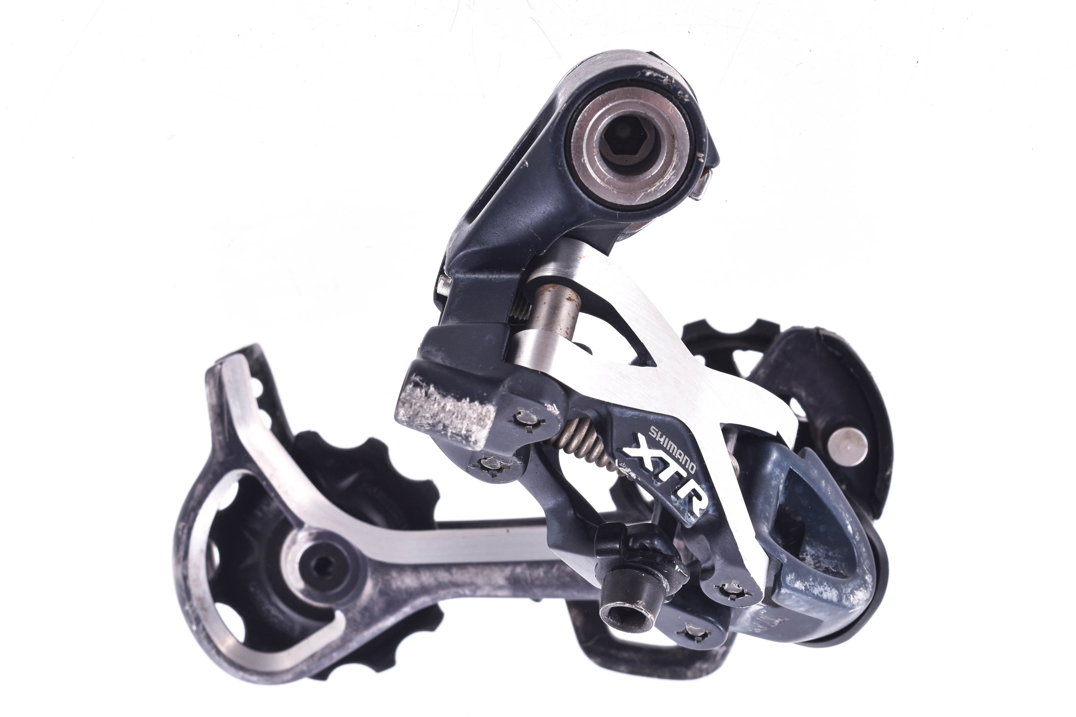 USED Shimano XTR RD-M970 9 speed Rear Derailleur Mountain Bike Rapid R ...