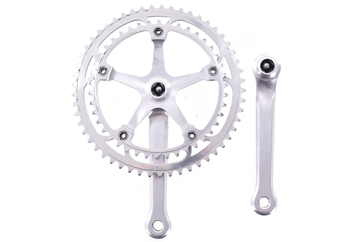 USED Vintage Campagnolo Strada Crankset 170mm w/ Bottom Bracket, Extra