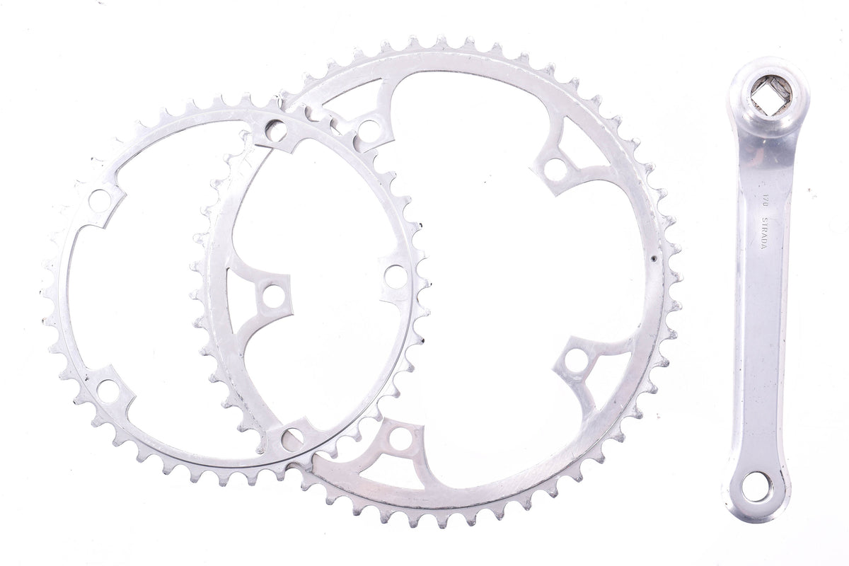 USED Vintage Campagnolo Strada Crankset 170mm w/ Bottom Bracket, Extra