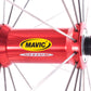 USED Mavic Helium SUP Red 700C Tubular Road Wheelset Rim Brake Quick Release