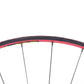 USED Mavic Helium SUP Red 700C Tubular Road Wheelset Rim Brake Quick Release