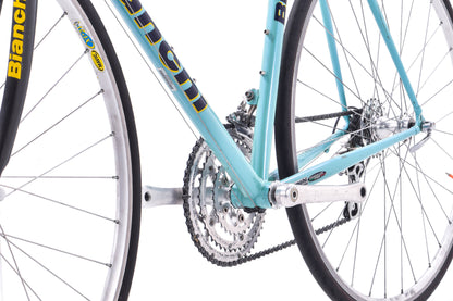 USED BIanchi Veloce 59cm Steel Road Bike Campagnolo Veloce 3x9 speed