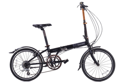 USED Dahon Speed Folding Bike 20" Wheels Black 2x9 speed