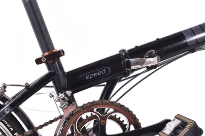 USED Dahon Speed Folding Bike 20" Wheels Black 2x9 speed