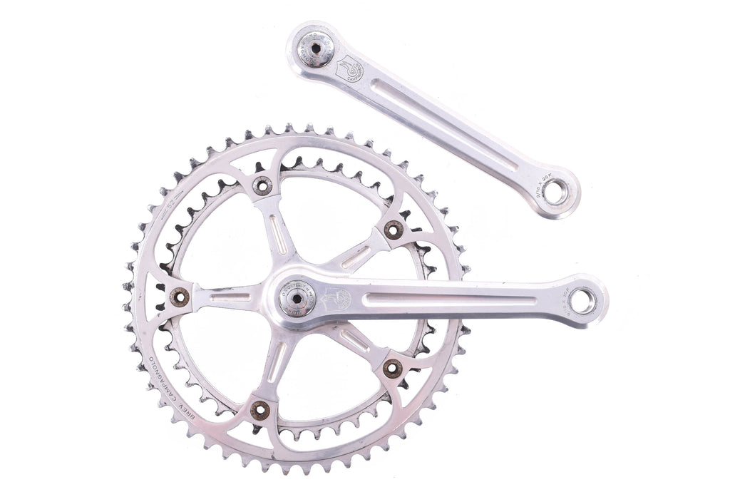 USED Vintage Campagnolo Super Nuovo Record Strada Crankset 170mm 52/42