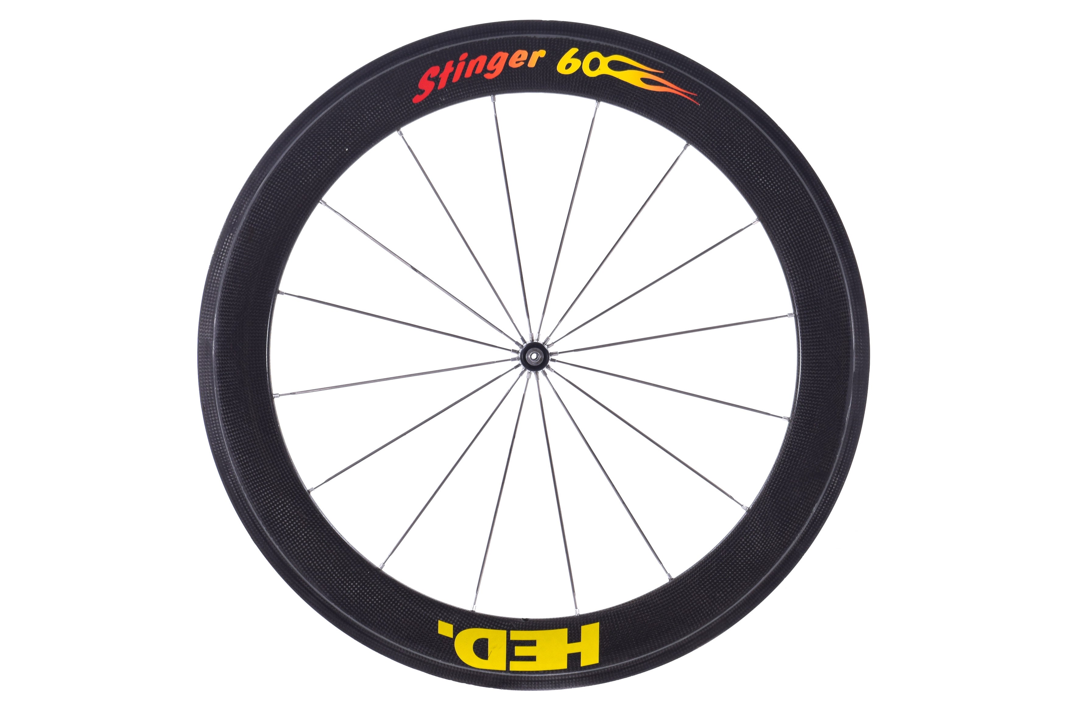 USED HED Stinger 60 650C Carbon Tubular Front Road Wheel