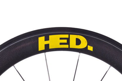 Road Bike Hed Mtb Wheels USED HED Stinger 60 650C Carbon Tubular