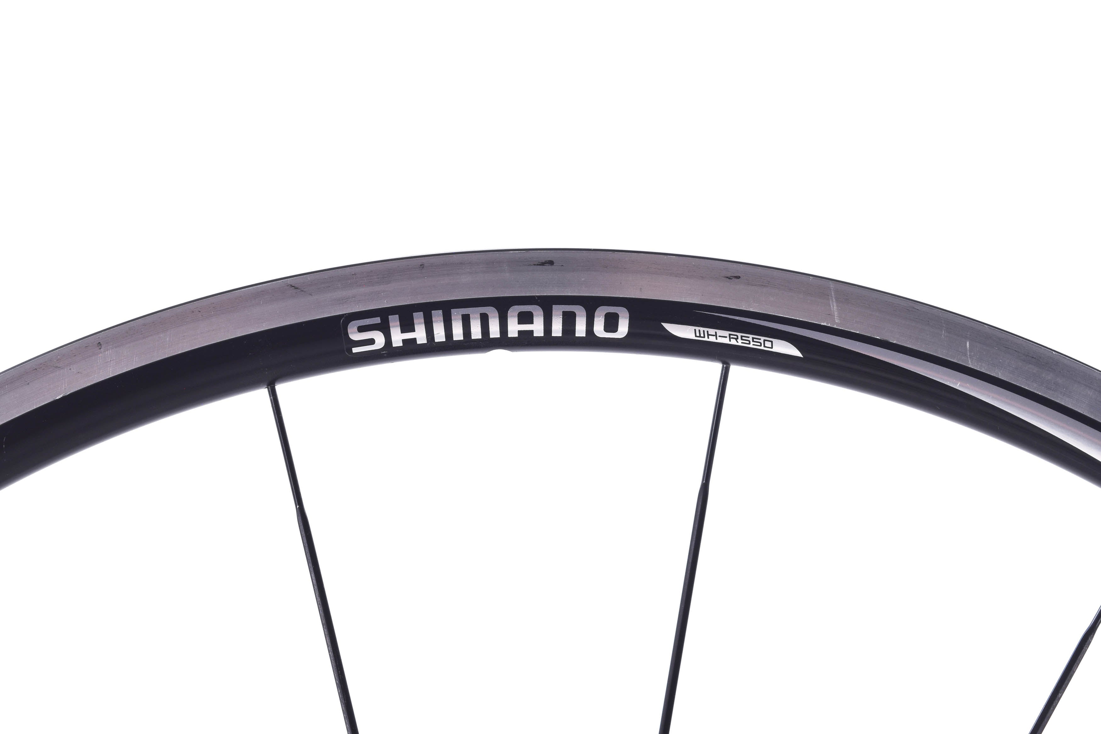 USED Shimano WH-R550 650C Road Wheelset Clincher Quick Release Shimano